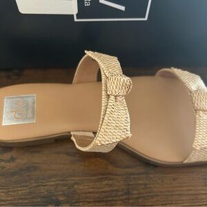 DV by Dolce Vita Woven Beige Sandals